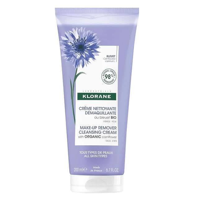 Klorane Make-up Remover Cleansing Cream With Organic Cornflower 200mL - HaloHealthcare.com