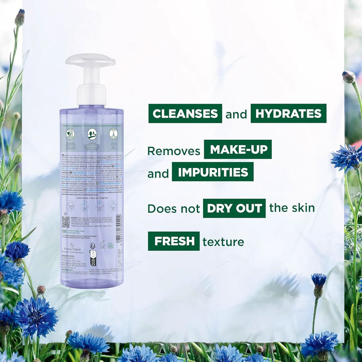 Klorane 3 In 1 Micellar Water With Organically Farmed Cornflower 400mL - HaloHealthcare.com