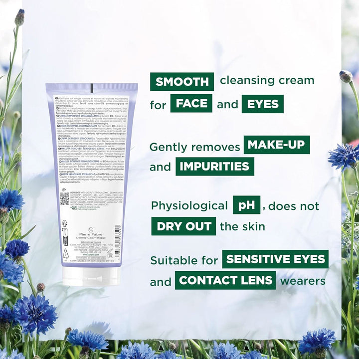 Klorane Make-up Remover Cleansing Cream With Organic Cornflower 200mL - HaloHealthcare.com