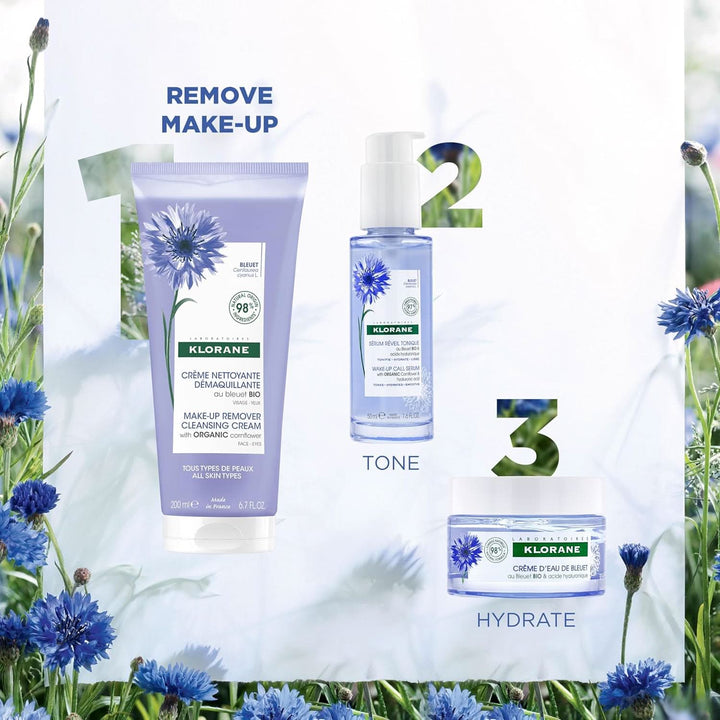 Klorane Make-up Remover Cleansing Cream With Organic Cornflower 200mL - HaloHealthcare.com