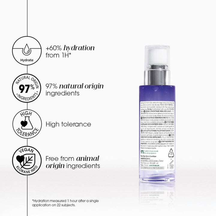 Klorane Super-charged Hydra-plumping Serum with Organic Cornflower 40mL - HaloHealthcare.com