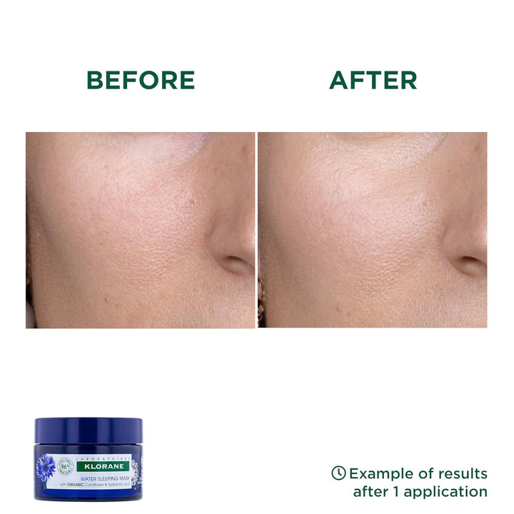 Klorane Water Sleeping Mask With Organic Cornflower & Hyaluronic Acid 50mL - HaloHealthcare.com