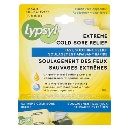 Lypsyl Extreme Cold Sore Relief 8g - Halohealthcare