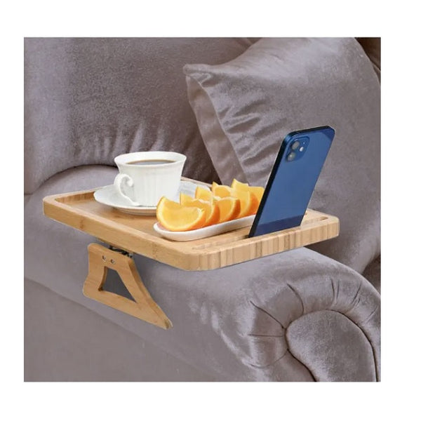 MOBB Bamboo Clip On Couch Tray Table