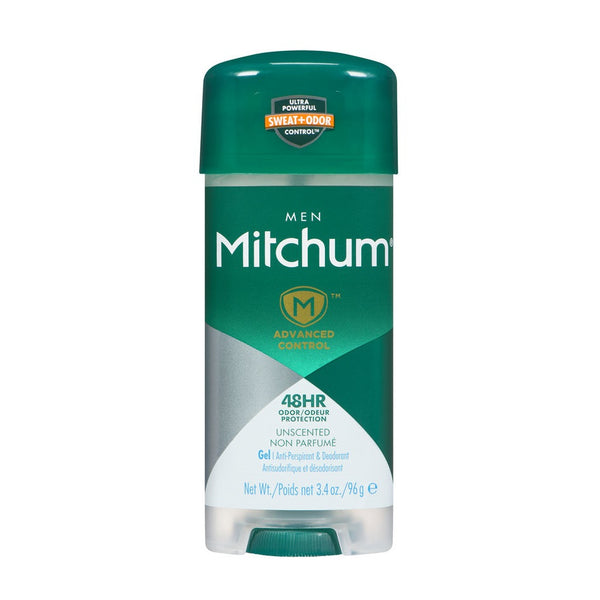 Mitchum Men Advanced Control Gel Anti-Perspirant & Deodorant Unscented 96g