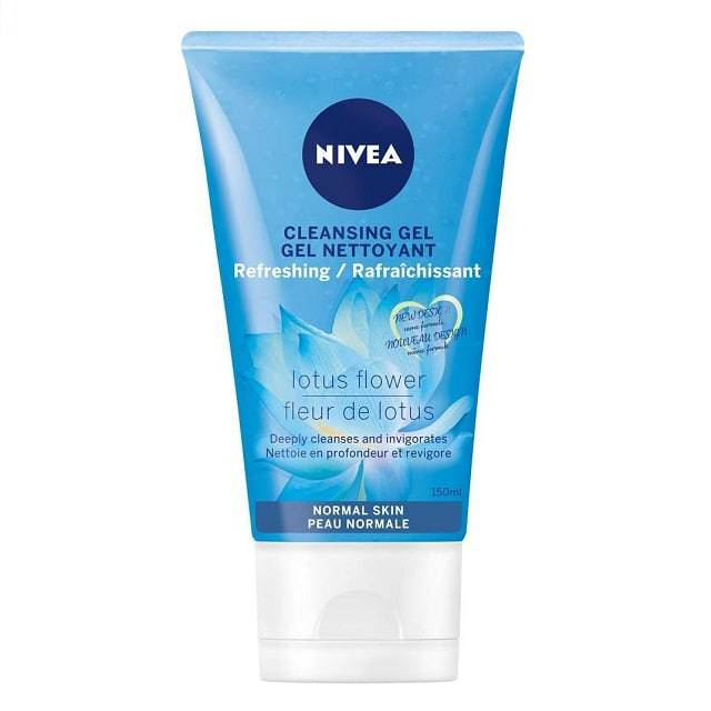 NIVEA Refreshing Cleansing Gel Lotus Flower for Normal Skin 150mL