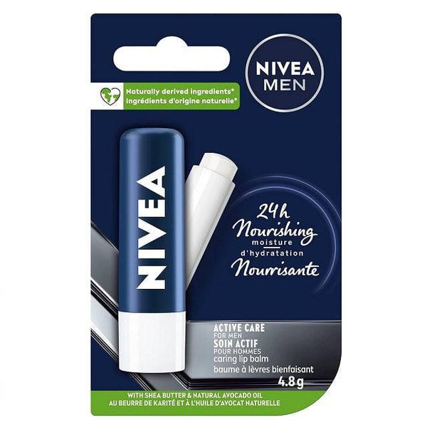 NIVEA Men Active Lip Balm 4.8g