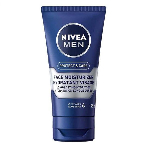 NIVEA Men Protect & Care Face Moisturizer with Aloe Vera 75mL