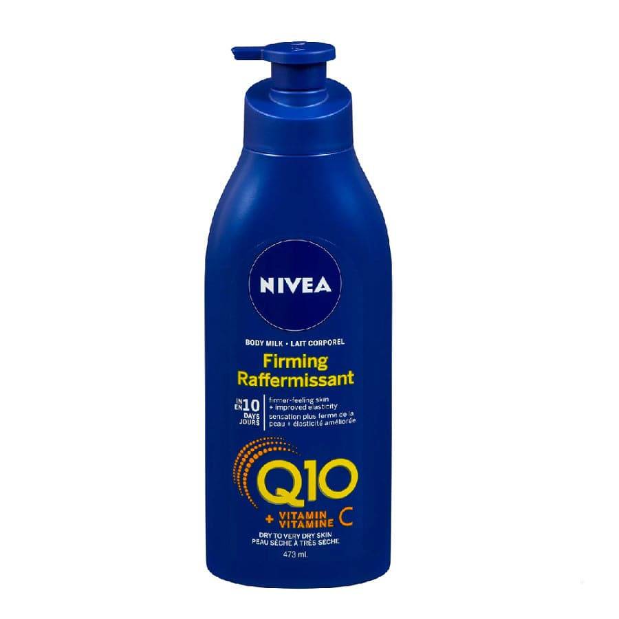 NIVEA Q10 Plus Vitamin C Firming Body Milk for Dry to Very Dry Skin ...