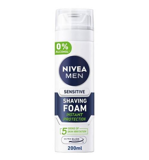 NIVEA Men Sensitive Shaving Foam 200mL