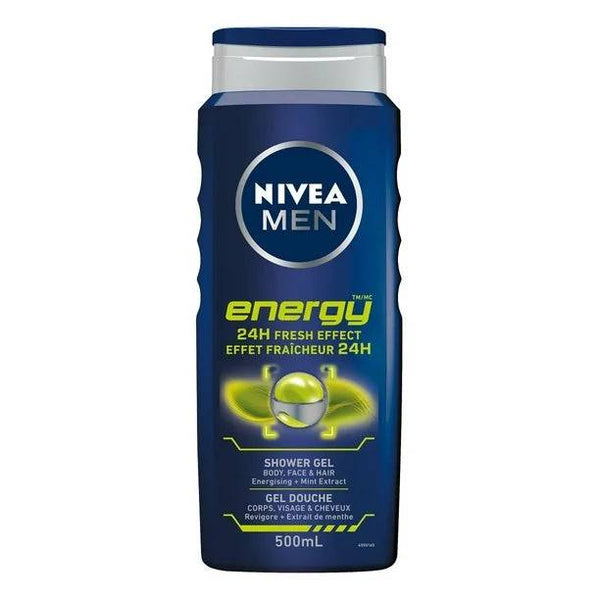 NIVEA Men Energy Shower Gel 500mL