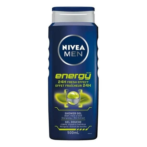 NIVEA Men Energy Shower Gel 500mL