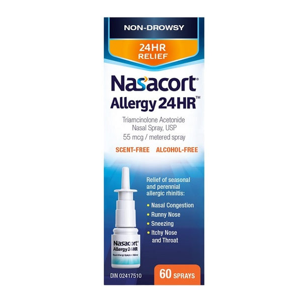 Nasacort Allergy 24hr Nasal Spray 60 Sprays