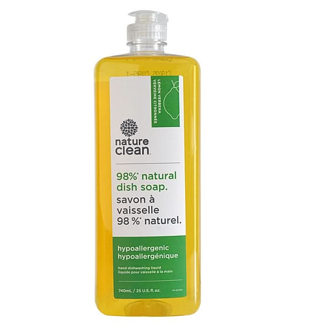 Nature Clean Dishwashing Liquid Lemon Verbena 740ml - HaloHealthcare.com