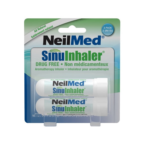 NeilMed SinuInhaler Aromatherapy Inhaler 2 Pack