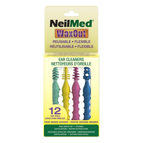 Neilmed WaxOut Ear Cleaning Tools 12 Cleaners