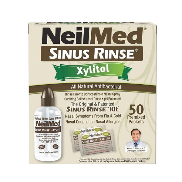 NeilMed Sinus Rinse Xylitol 50 Premixed Packets