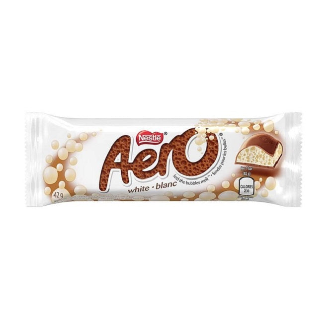 Nestle Aero White Chocolate Bar 42g | HaloHealthcare.com