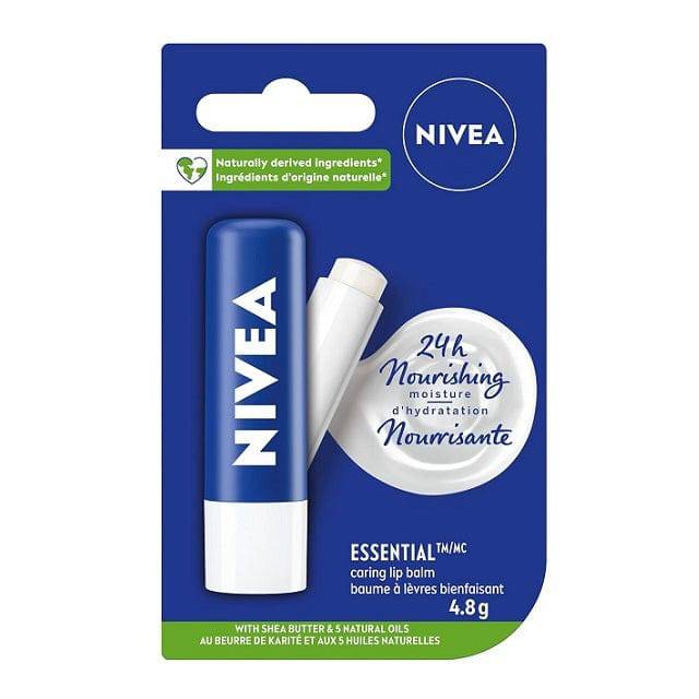 NIVEA Essential Caring Lip Balm 4.8g