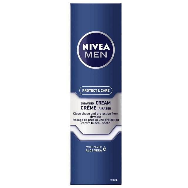 NIVEA Men Protect & Care Shaving Cream with Aloe Vera 100mL