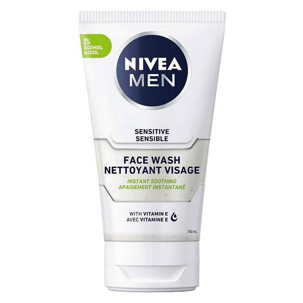 NIVEA Men Sensitive Face Wash with Vitamin E 150mL