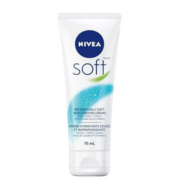 NIVEA Soft Moisturizing Cream for Face, Body and Hands (Various Sizes)