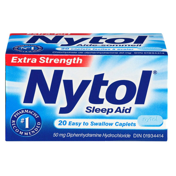 Nytol Sleep Aid Extra Strength 20 Easy to Swallow Caplets