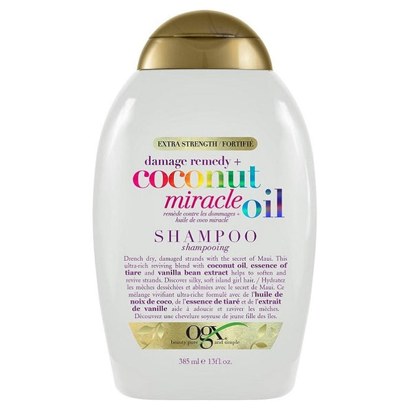 OGX Damage Remedy + Coconut Miracle Oil Extra Strength Shampoo 385mL