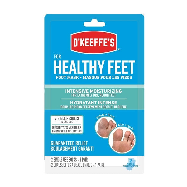 O'Keeffe's Healthy Feet Intensive Moisturizing Foot Mask 1 Pair Single Use Socks