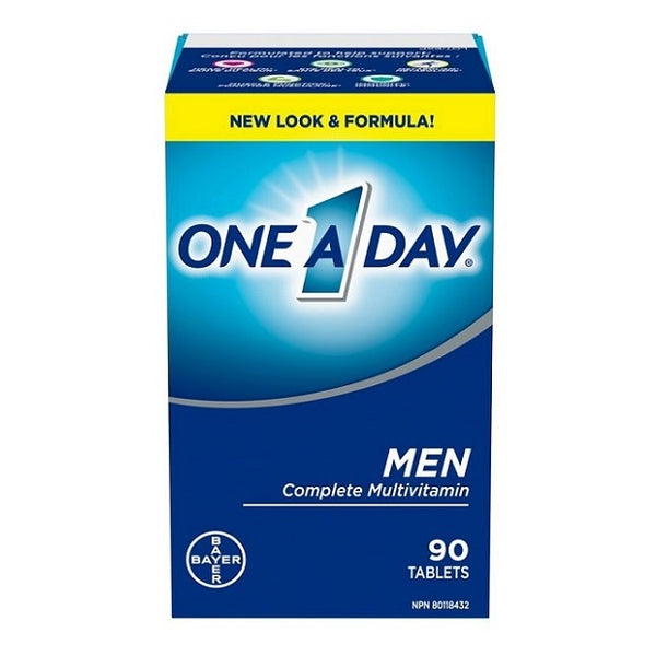 One A Day Men's Complete Multivitamins 90 Tablets