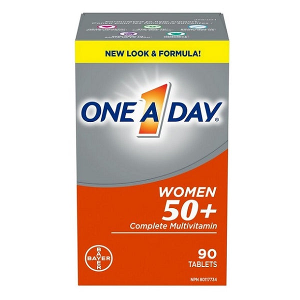 One A Day Women 50+ Complete Multivitamin 90 Tablets