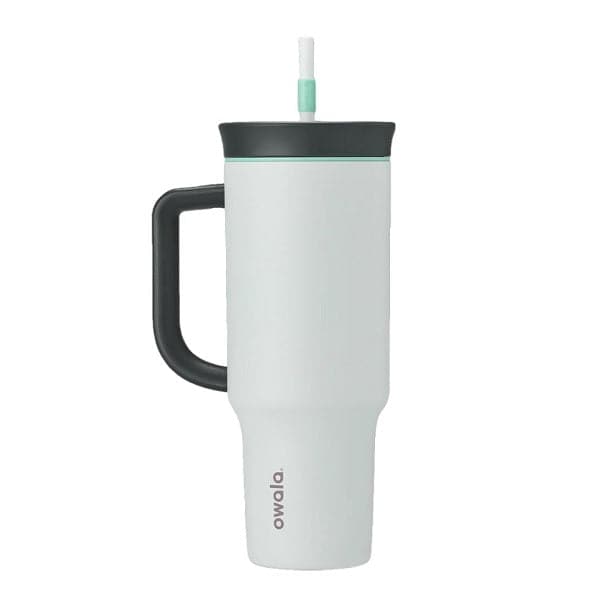 Owala Stainless Steel Travel Tumbler with Straw and Handle 40oz (Various Colours)