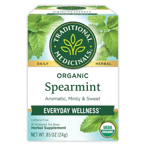 Traditional Medicinals Organic Spearmint Tea 16 Bags