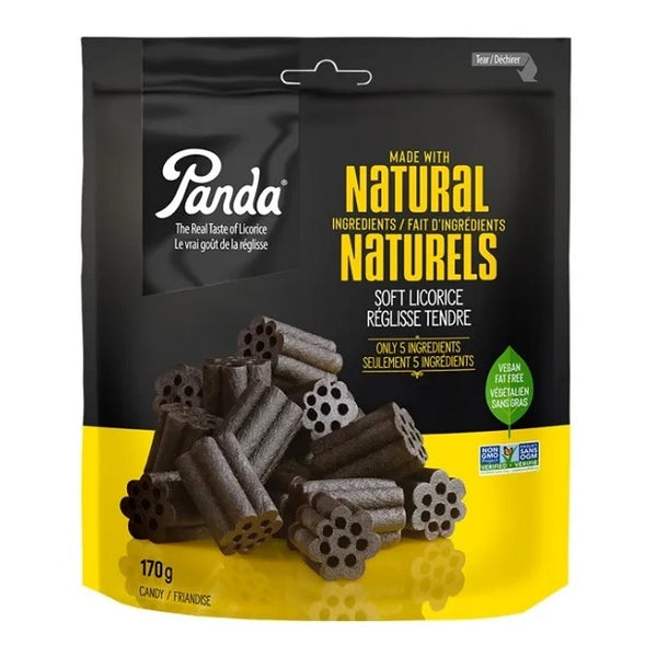 Panda Natural Soft Licorice 170g