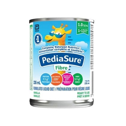 PediaSure Fibre Formulated Liquid Diet Ready to Serve Vanilla 235mL