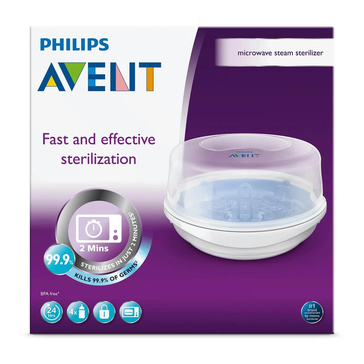 Philips Avent Microwave Steam Sterilizer Fast and Effective - Halohealthcare