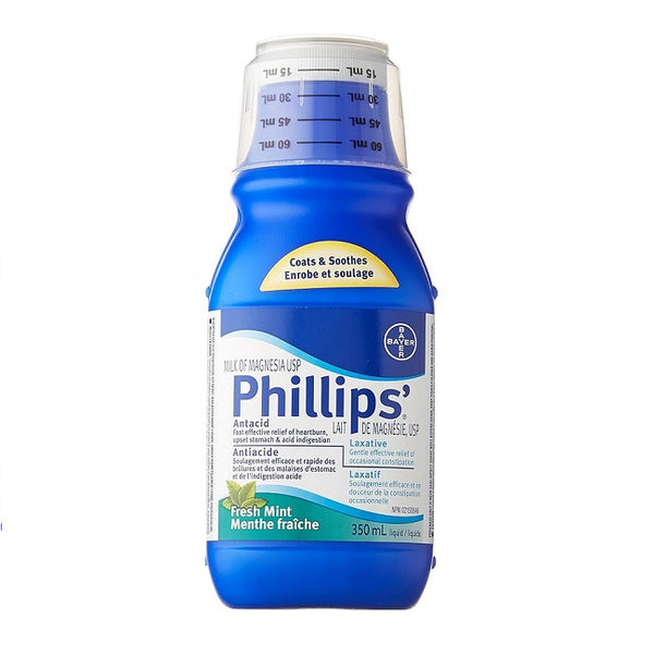 Phillips Milk Of Magnesia Fresh Mint 350mL