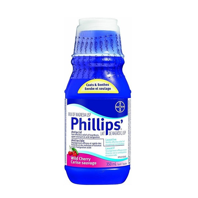 Phillips Milk Of Magnesia Wild Cherry 350mL