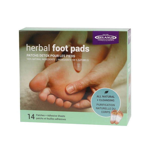 Relaxus Herbal Detox Foot Pads 100% Natural