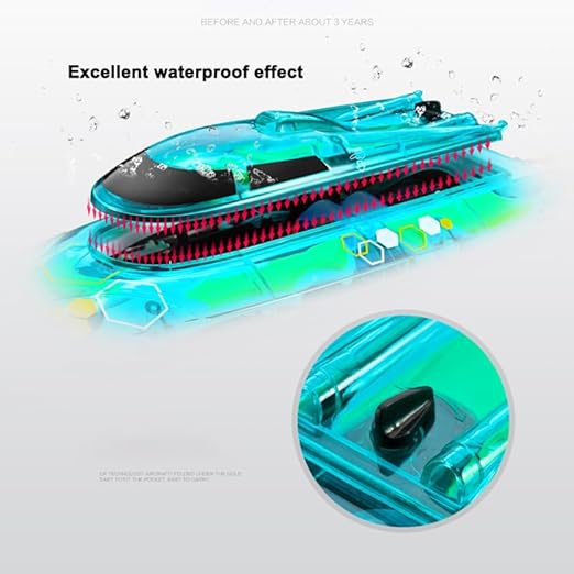 Relaxus H155 Remote Control Boat Racing Boat 4CH with LED