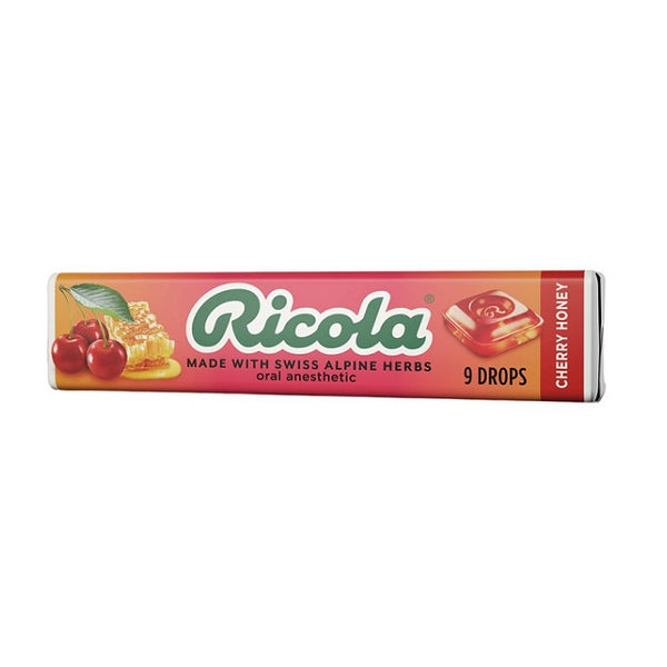 Ricola Cherry Honey Cough Suppressant 9 Drops