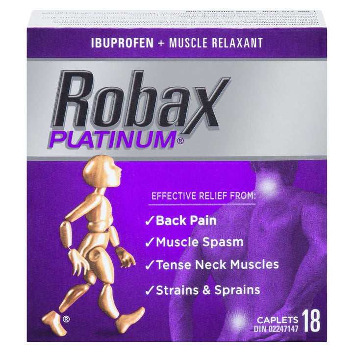 Robax Platinum 18 Caplets