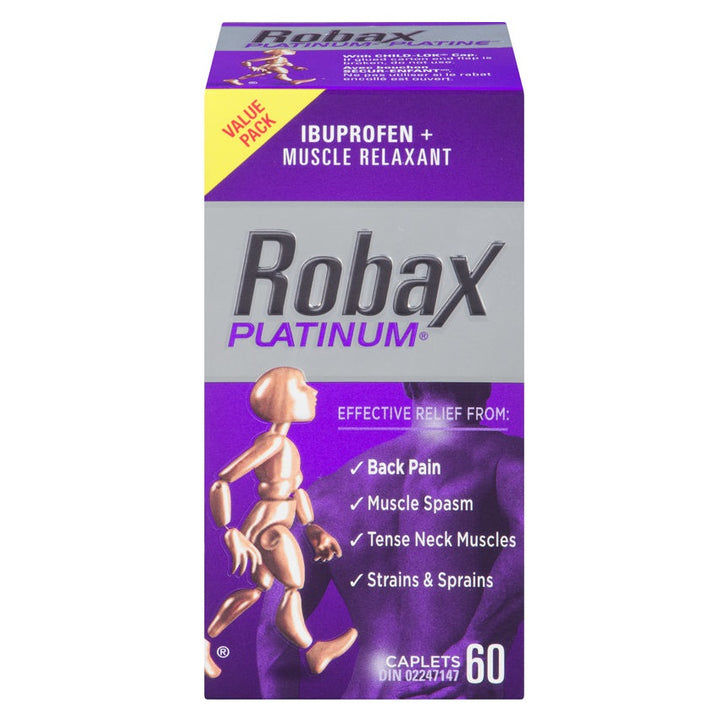 Robax Platinum 60 Caplets