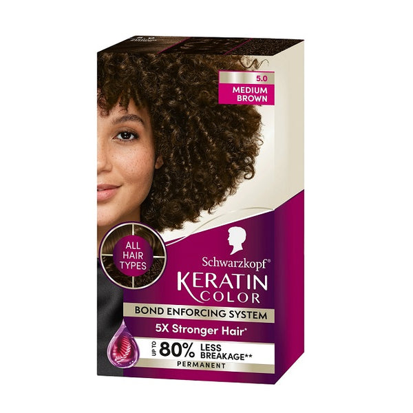 Schwarzkopf Keratin Color Permanent (Various Colours)