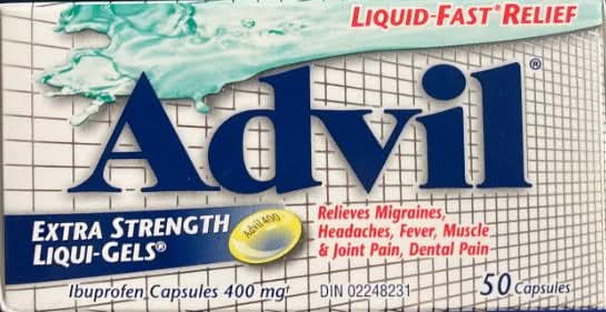 Advil Extra Strength Liqui-Gels Ibuprofen 400mg 50 Capsules - HaloHealthcare.com