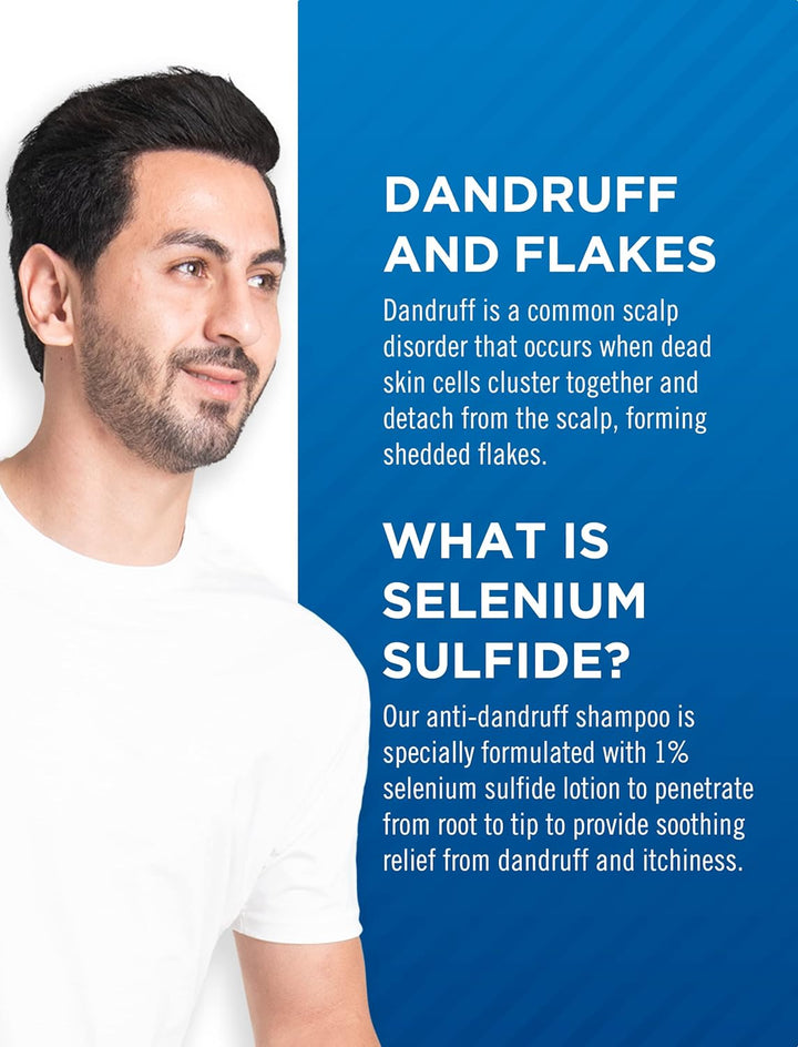 Selsun Blue Normal-Oily Hair Anti-Dandruff Shampoo Features