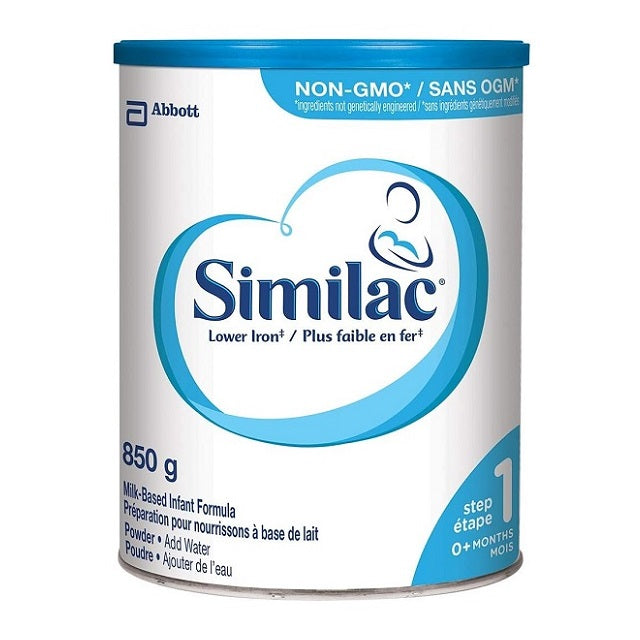 Similac Lower Iron Step Infant Formula 10+ Months 850g