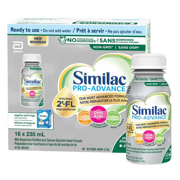 Similac Pro-Advance Step 2 Infant Formula Ready-To-Use 16 x 235mL