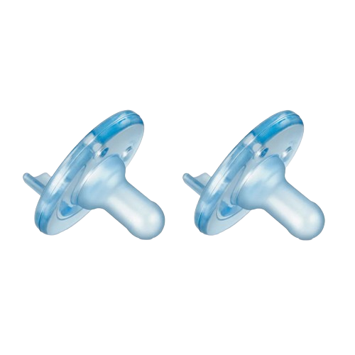 Soothie Pacifier 0-3M - Blue - 2 pack - Halohealthcare