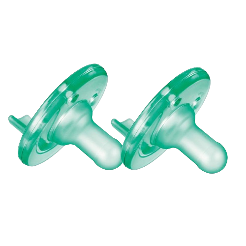 Soothie Pacifier 0-3M - Green - 2 pack - Halohealthcare